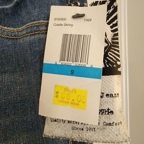 Volcom Colette Skinny Jeans Size 9 NWT - Picture 4 of 6